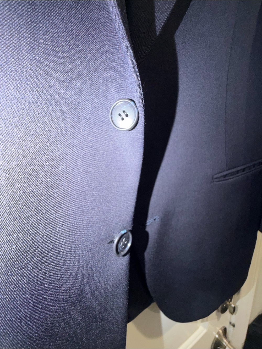 Pierre Cardin Men's Dark Navy Two-Piece Suit - Picture 8 of 16